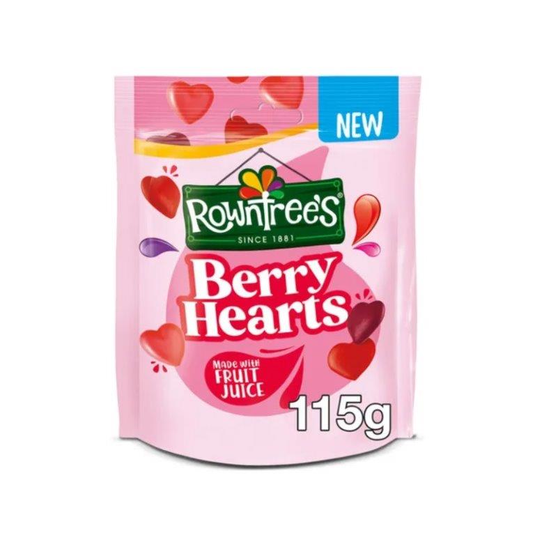 DUNIYA | Rowntrees Berry Hearts 115g Thumbnail