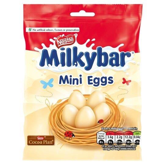 Milkybar Mini Eggs Pouch 80g