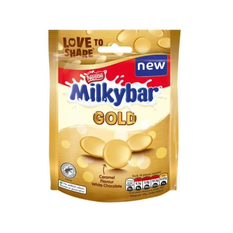 Milkybar Buttons Gold Pouch 86g