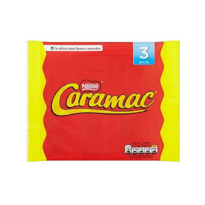 Caramac Bar 3pk (3 x 30g)