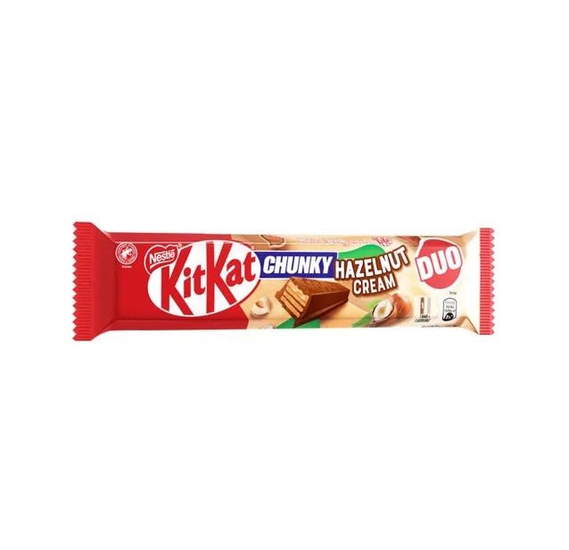 KitKat Chunky Duo Hazelnut 68g NEW