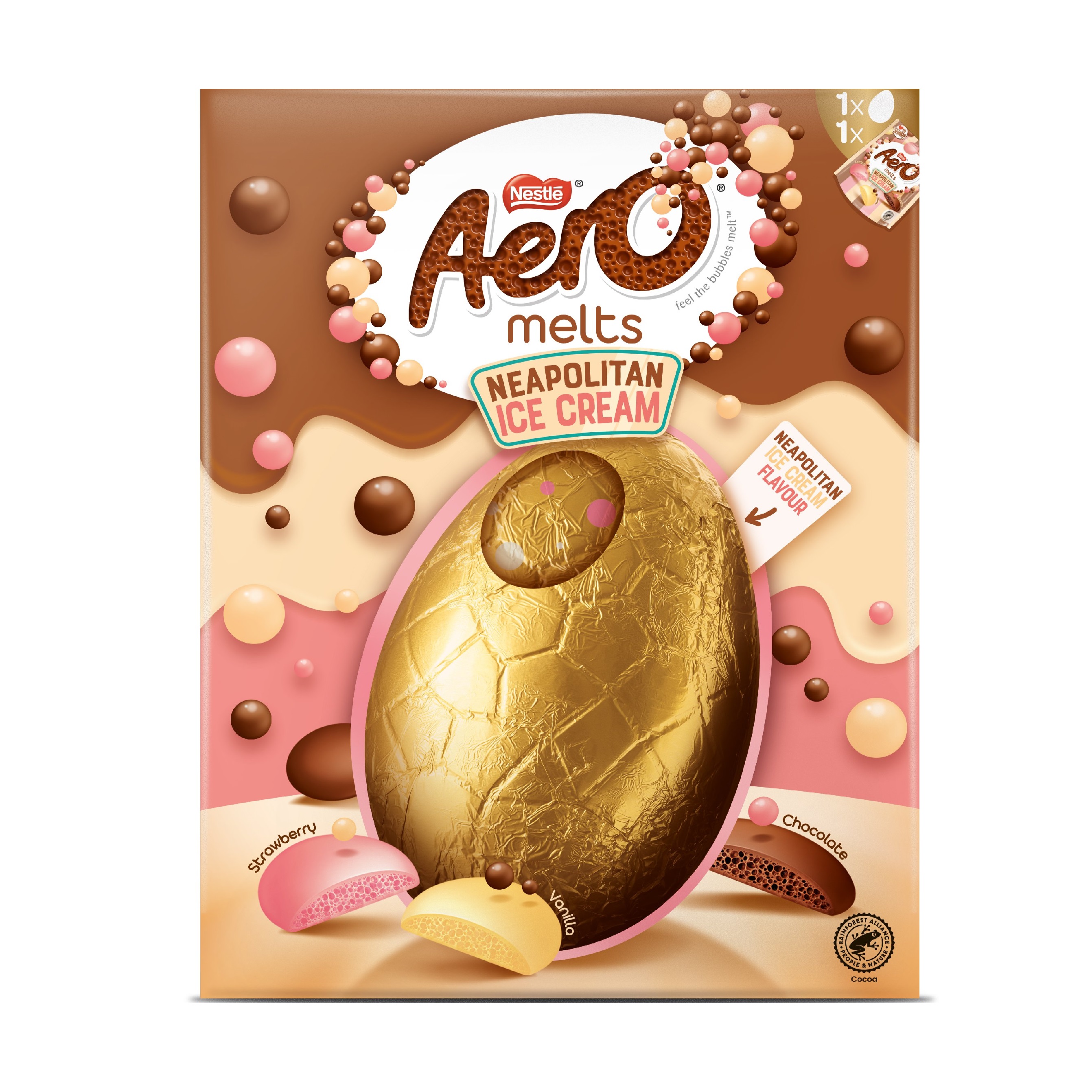 Aero Neapolitan Giant Egg 236g 