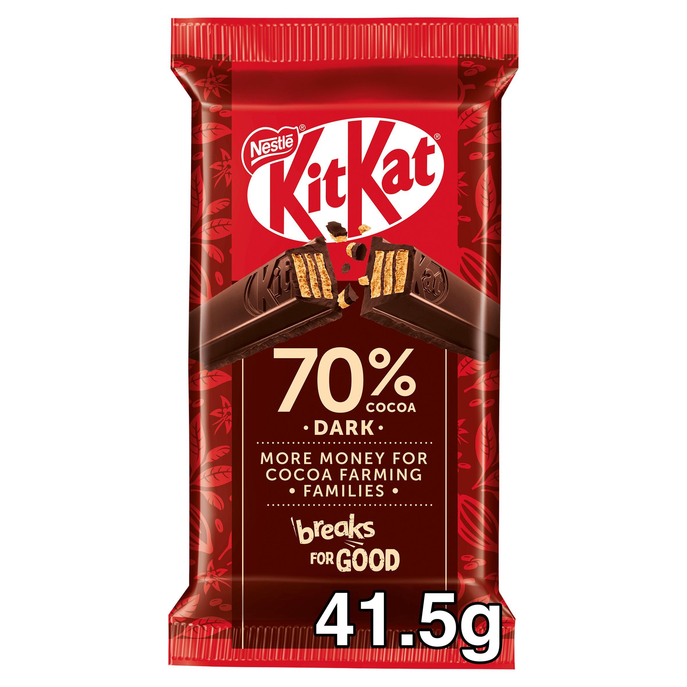 KitKat 4 Finger Dark Cocoa 41.5g NEW