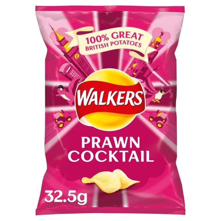 Walkers Crisps Prawn Cocktail 32.5g