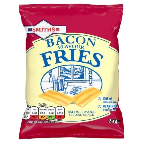 Smiths Bacon Fries Snacks (24 x 27g)