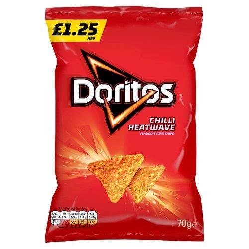 DUNIYA | Doritos Chilli Heatwave PM £1.25 70g Thumbnail