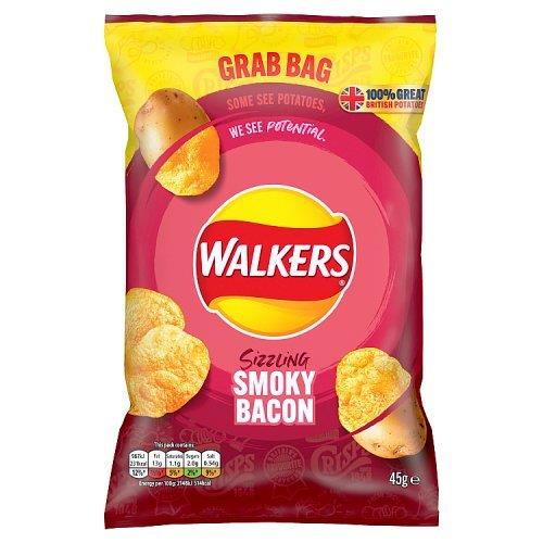 Walkers Grab Bag Smoky Bacon 45g