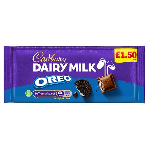 Cadbury Dairy Milk Oreo Block PM £1.65 120g