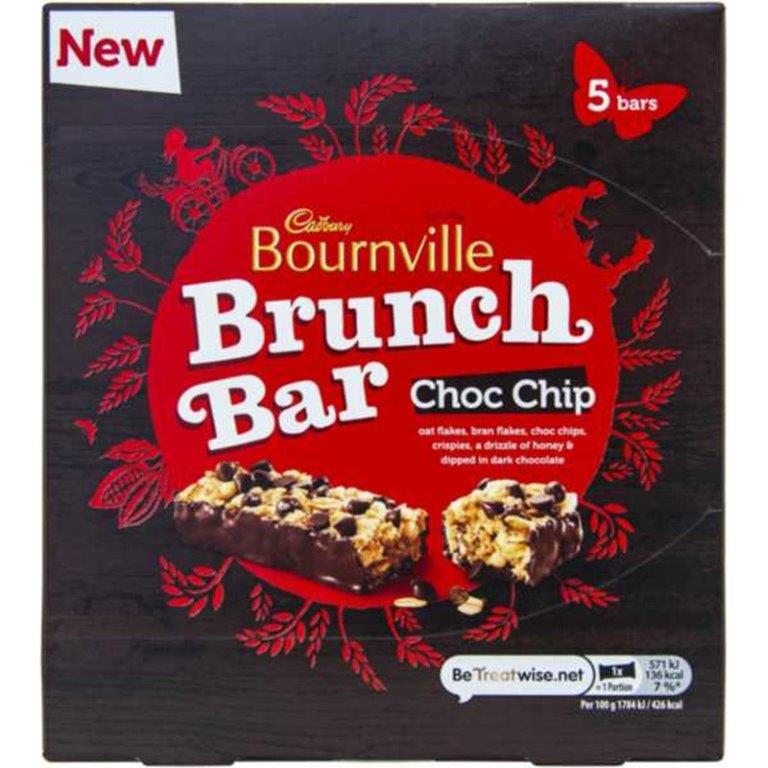 Cadbury Brunch Bar Bournville 5pk (5 x 28g)