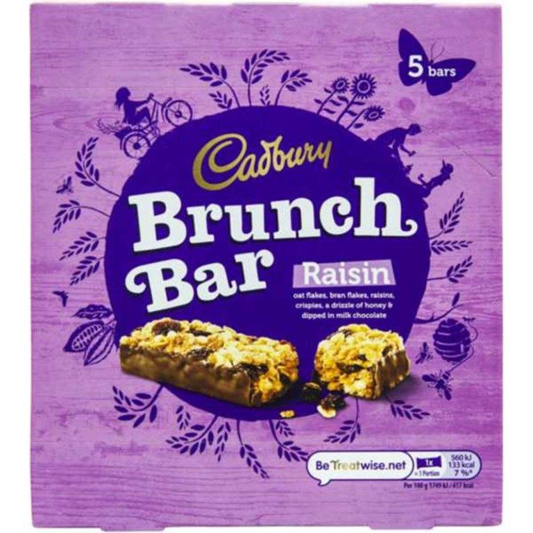 Cadbury Brunch Raisin 5pk (5 x 28g)