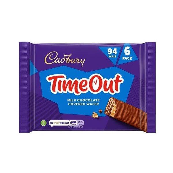 Cadbury Timeout 6pk (6 x 18g) 108g