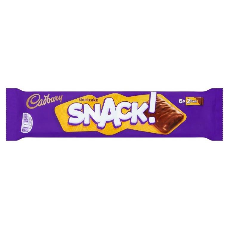 Cadbury Shortcake Snack Biscuit 6pk (6 x 20g) 120g