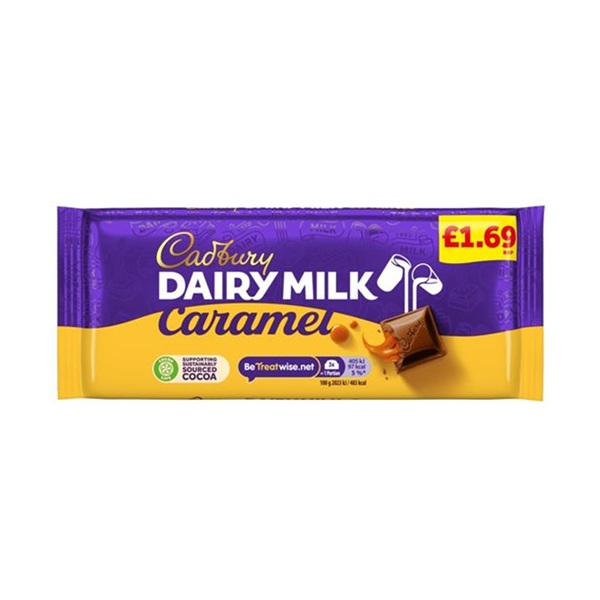 Cadbury Dairy Milk Caramel Block PM £1.65 120g