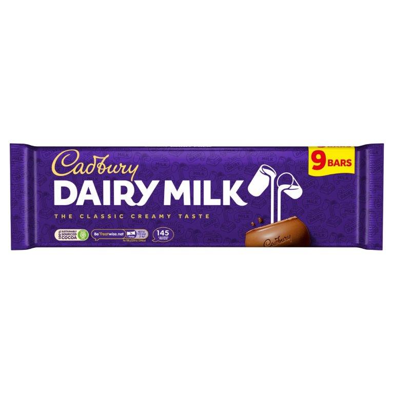 Cadbury Dairy Milk 7pk (7 x 27.2g)