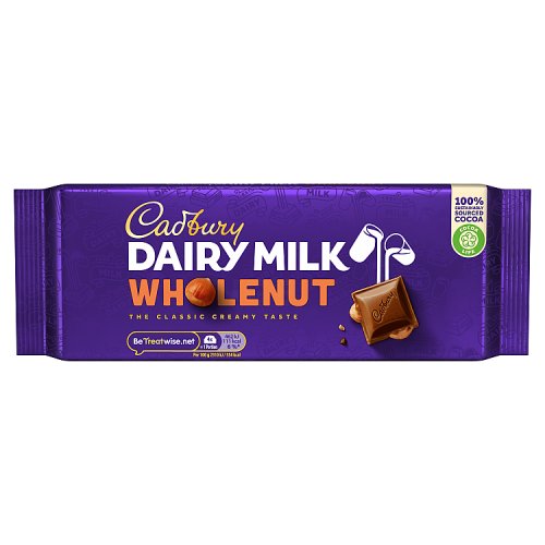 DUNIYA | Cadbury Dairy Milk Whole Nut 180g Thumbnail