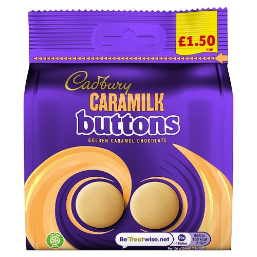 Cadbury Caramilk Buttons Bag 85g PM £1.69