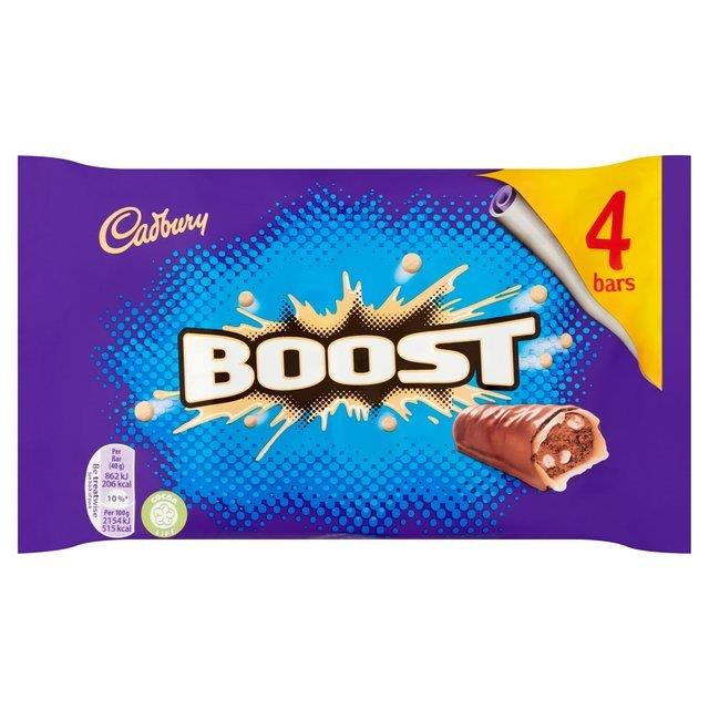 DUNIYA | Cadbury Boost 4pk (4 x 31.5g) 126g Thumbnail