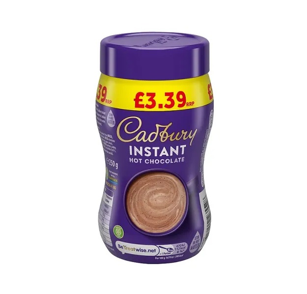 DUNIYA | Cadbury Hot Chocolate Instant PM £3.39 250g Thumbnail