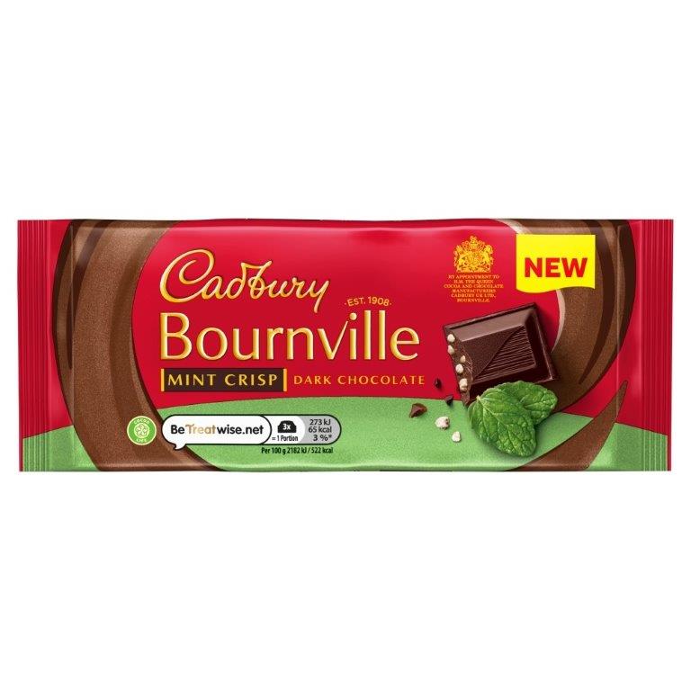 Cadbury Bournville Block Mint 100g