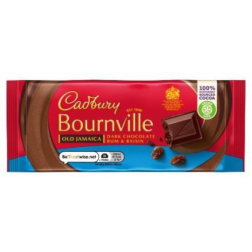 Cadbury Bournville Block Old Jamaica 100g