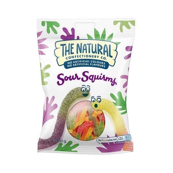 Tncc Sour Squirms Sweets Bag 130g