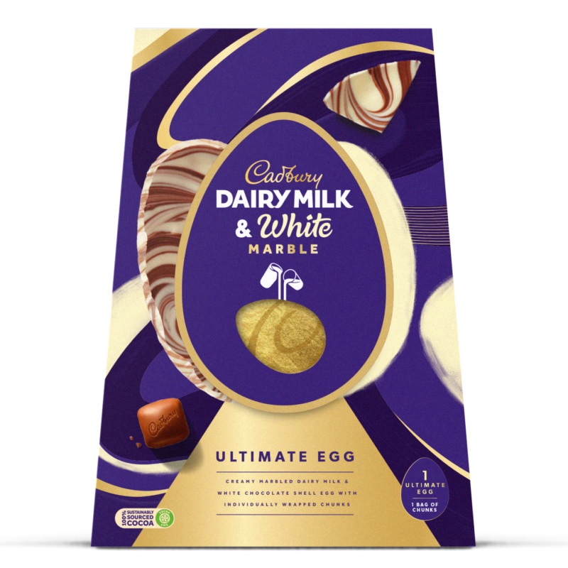 Cadbury Dairy Milk Marble Ultra Egg 372g