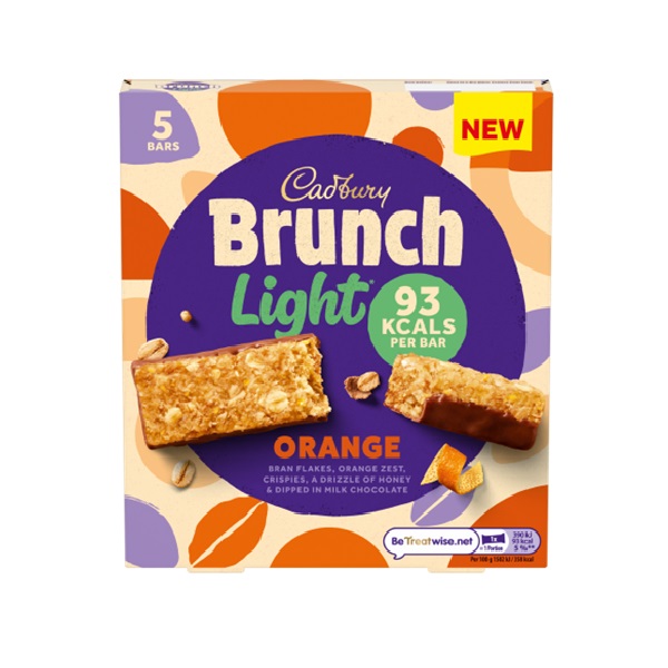 Cadbury Brunch Light Orange 5pk (5 x 26g)