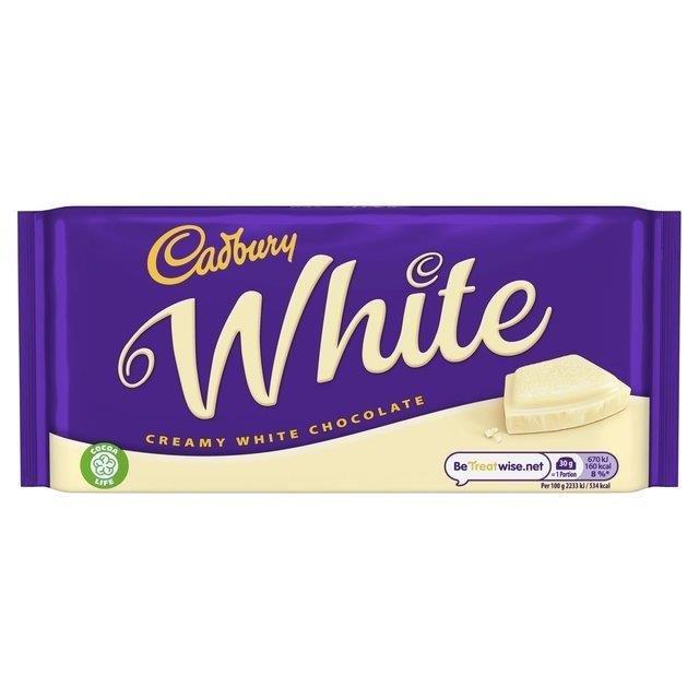 Cadbury Dairy Milk White Block 90g