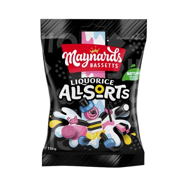 Maynards Bassetts Liquorice Allsorts 130g