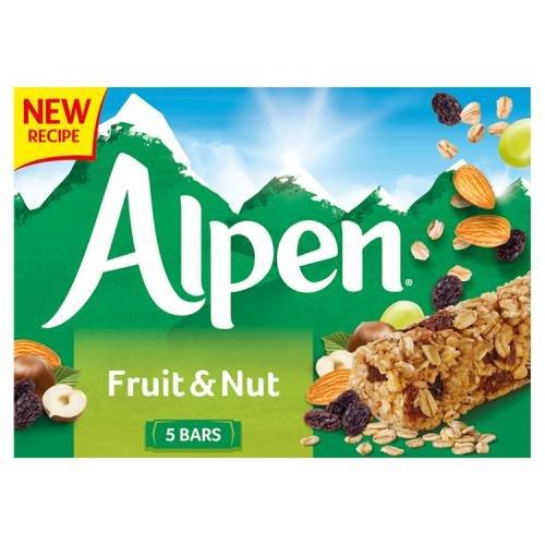 Alpen Bar 5pk Fruit & Nut Cereal Bar (5 x 28g)