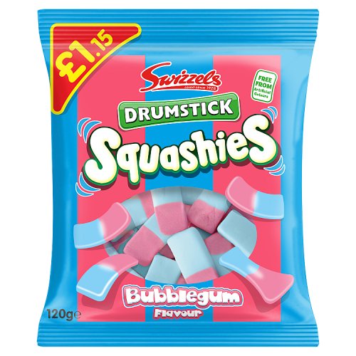 DUNIYA | Swizzels Squashies Bubblegum PM £1.15 120g Thumbnail