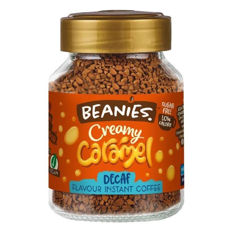 Beanies Decaf Creamy Caramel Coffee 50g