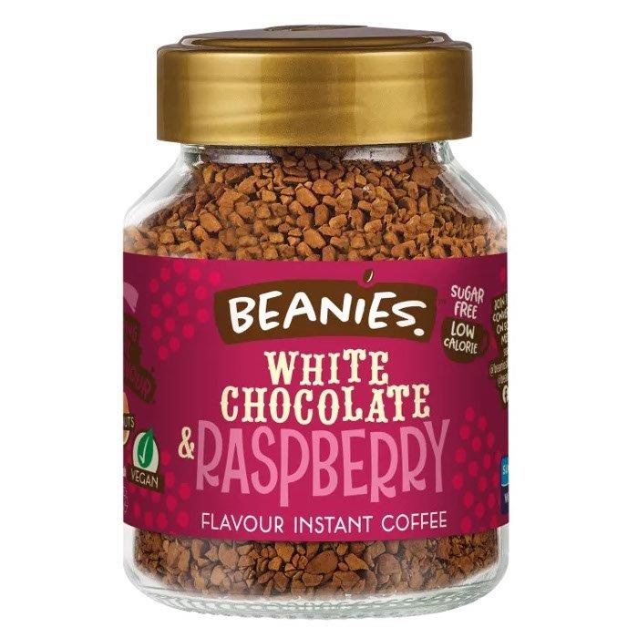 Beanies White Chocolate & Raspberry Coffee 50g