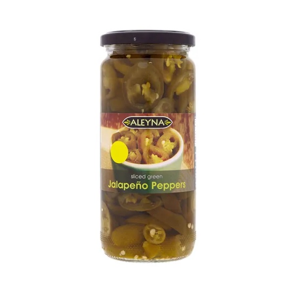 Aleyna Sliced Green Jalapenos 480g PM £1.19