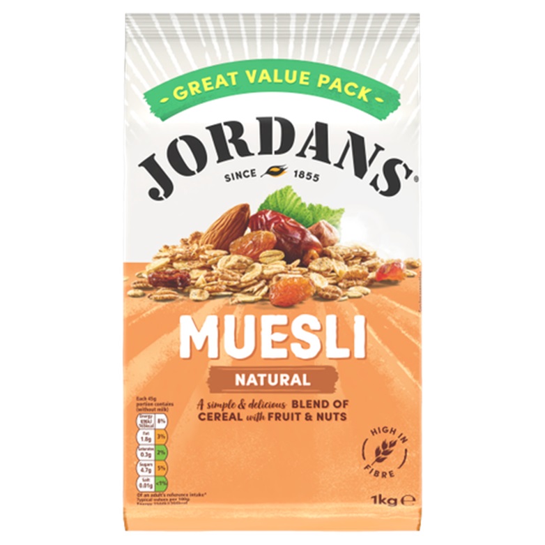 DUNIYA | Jordans Muesli Natural 1kg Thumbnail