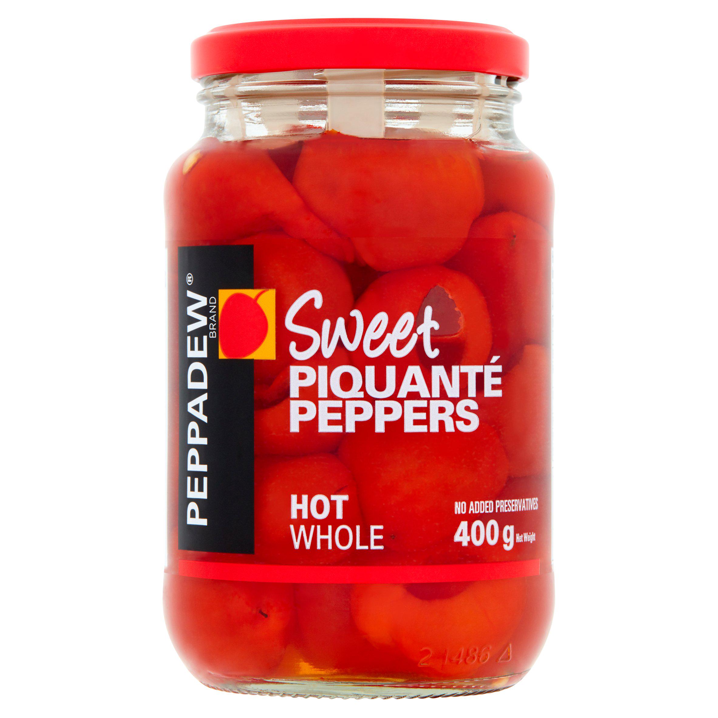 Peppadew Hot Piquante Pepper Slices 400g