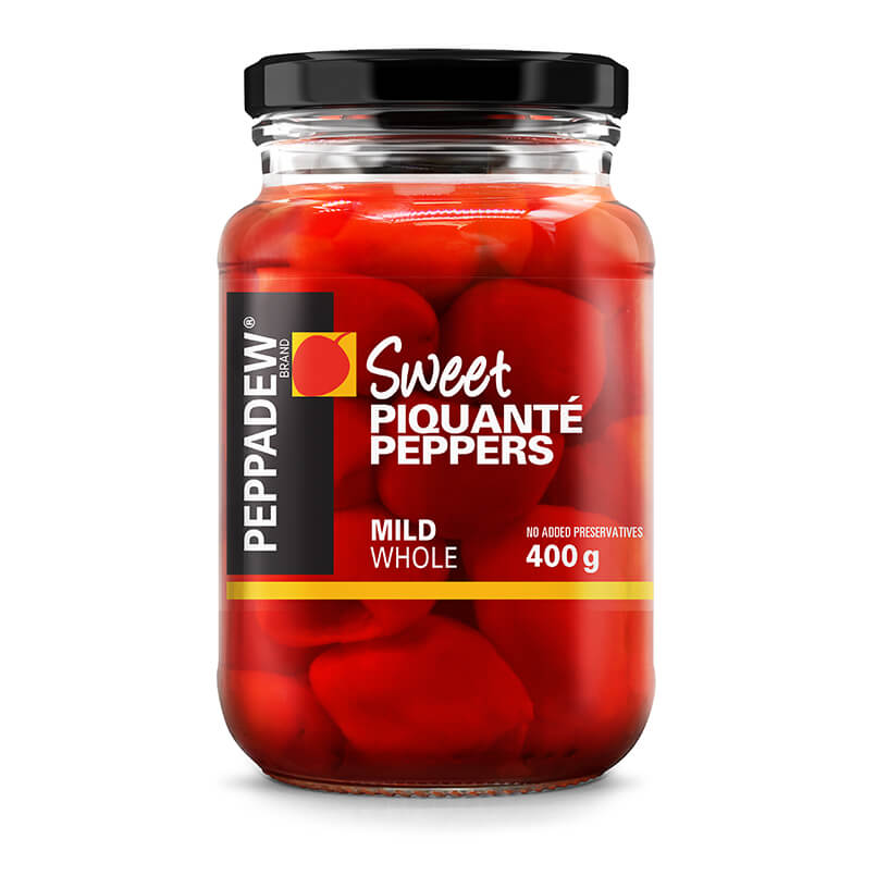 Peppadew Mild Whole Piquante Peppers 400g