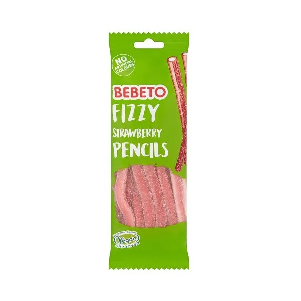 Bebeto Fizzy Strawberry Pencil 160g PM £1