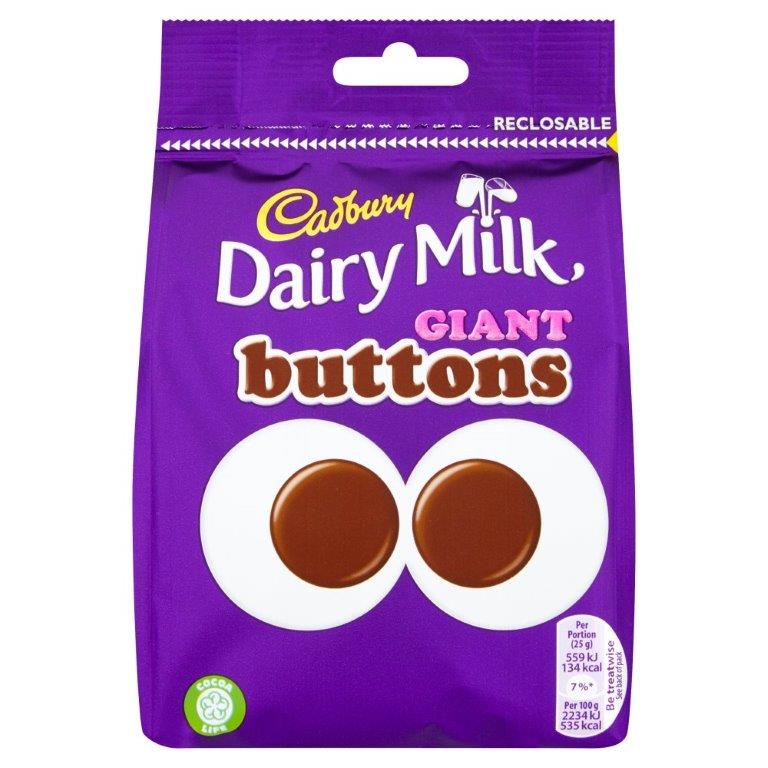 DUNIYA | Cadbury Large Bag Giant Buttons 119g (E) Thumbnail