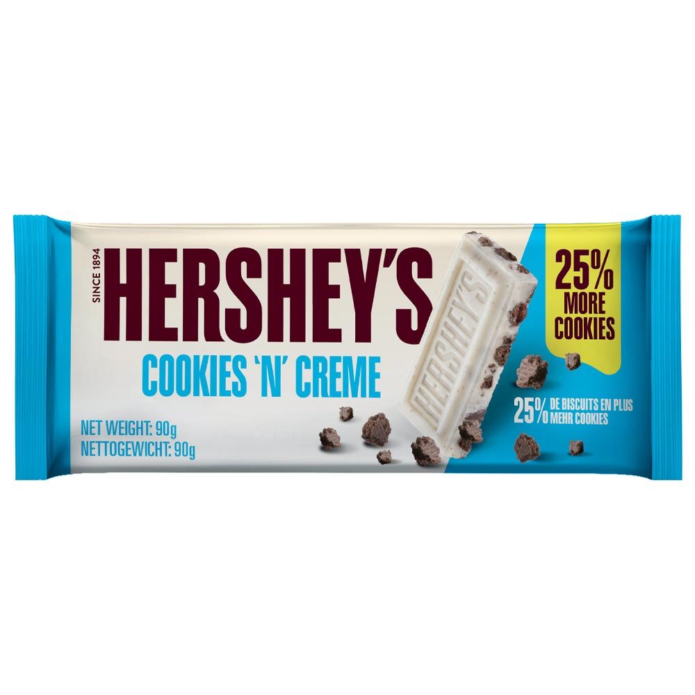 Hersheys Cookies n Creme Block 90g