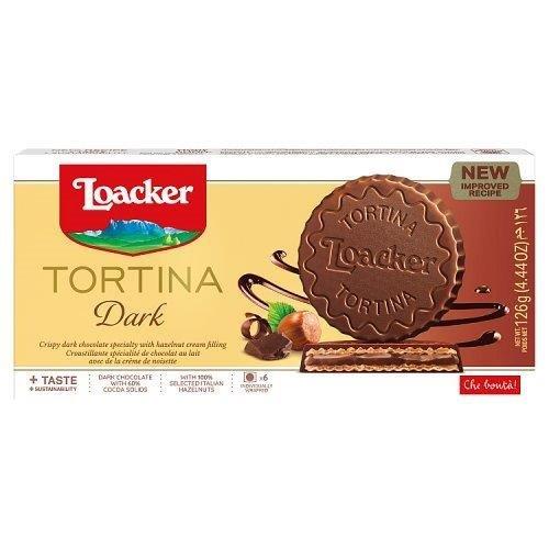 Loacker Tortina Dark Noir 125g