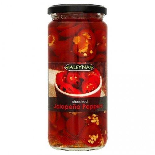 Aleyna Sliced Red Jalapenos 480g