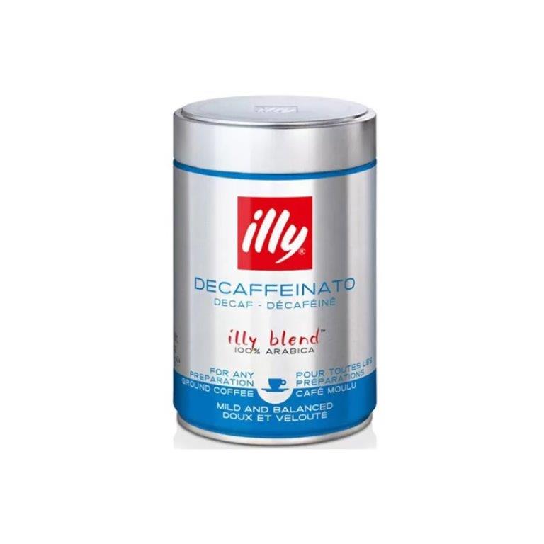 illy Classico Espresso Decaf Ground Coffee 250g