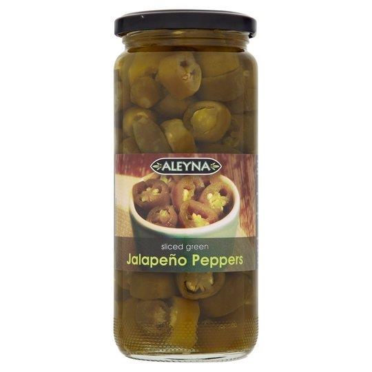 Aleyna Sliced Green Jalapenos 480g