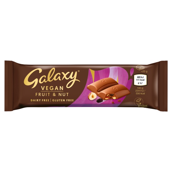 Galaxy Vegan Fruit & Nut 40g