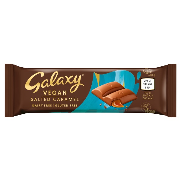 Galaxy Vegan Salted Caramel 40g