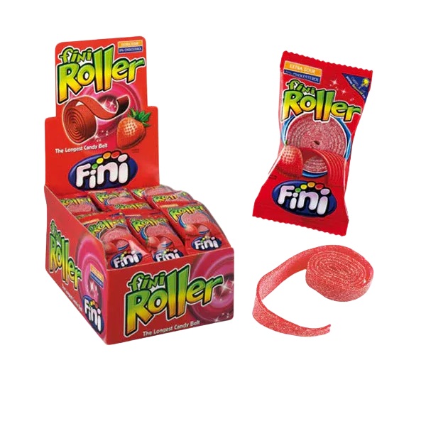 DUNIYA | Fini Roller Candy Belt Strawberry 20g Thumbnail