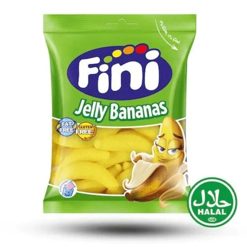 DUNIYA | Fini Halal Jelly Bananas 75g Thumbnail