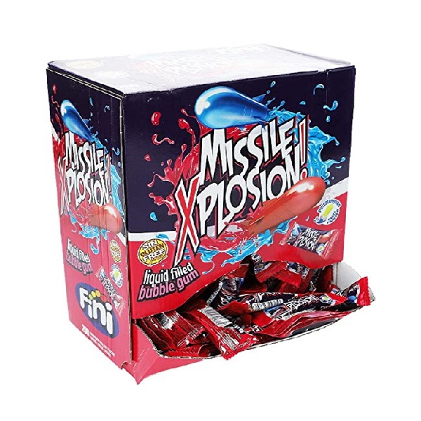 Fini Bubblegum Missle Xplosion 200s Gum 5g