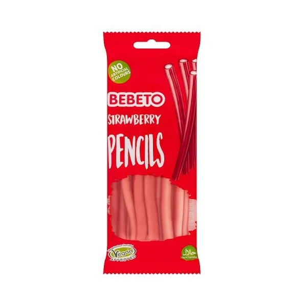 Bebeto Strawberry Pencils 160g PM £1